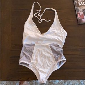 Lspace fireside halter one piece